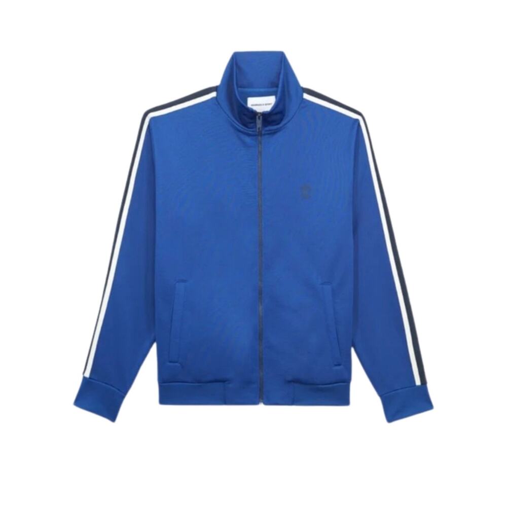 New the Kooples sport zip up blue track jacket sz M - Picture 4 of 7